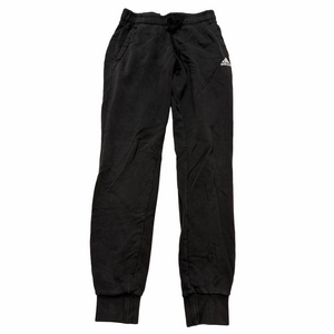 Adidas Kids Black Sweatpants with Logo